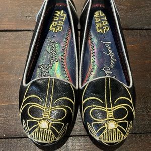 Irregular Choice Star Wars / Darth Vader flats